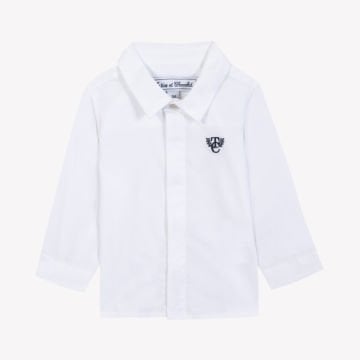 Erkek Bebek & Çocuk Beyaz Ceremonie Gömlek