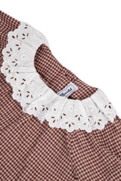 Kız Bebek Fisto Yakalı Bluz