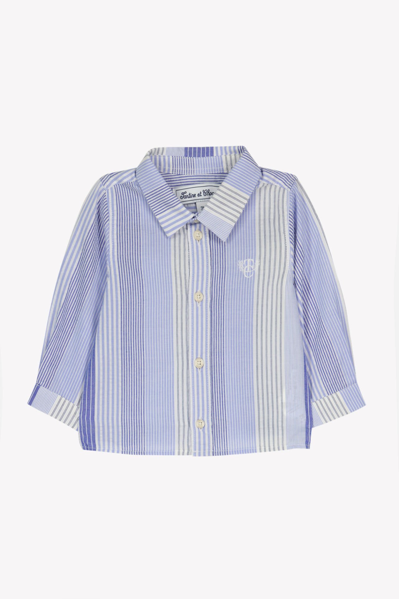 Erkek Bebek Çizgili Gömlek