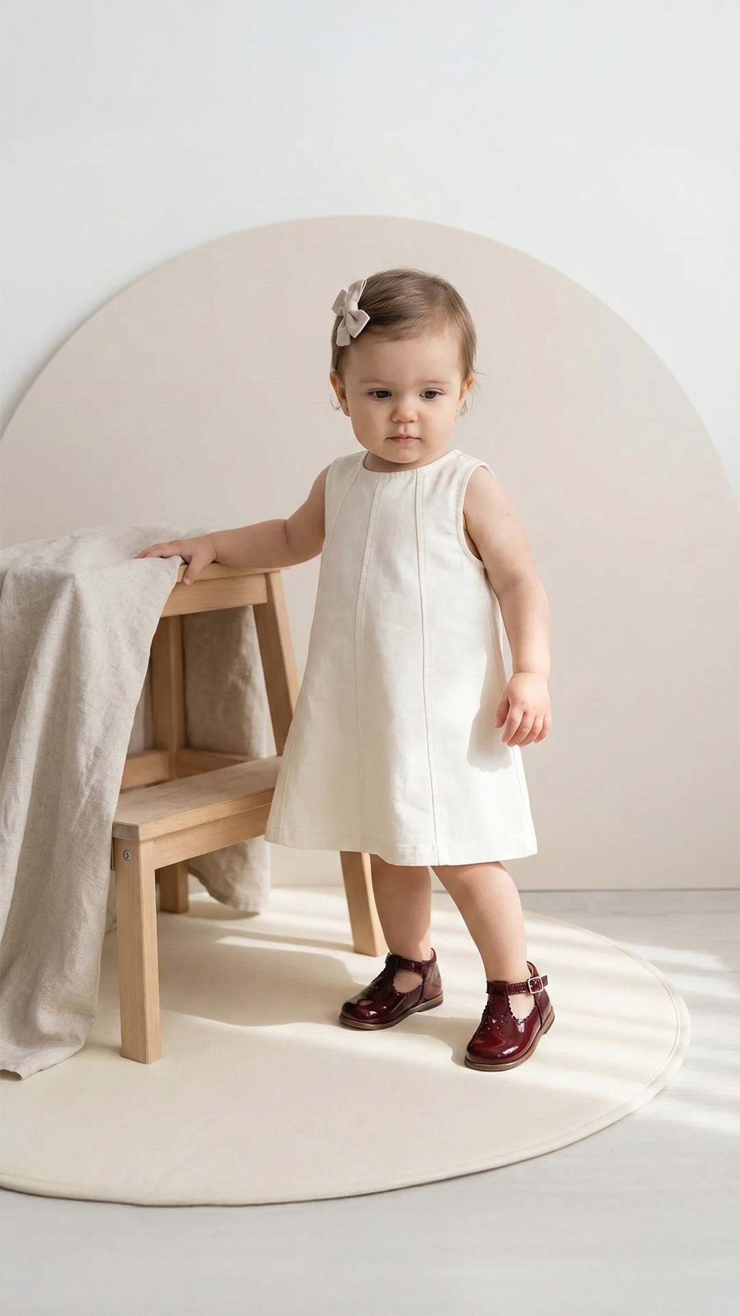 Kız Bebek Tokalı Rugan Ayakkabı