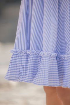 Kız Çocuk Çizgili Elbise