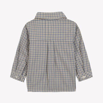 Erkek Bebek Kareli Coton Gömlek