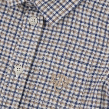 Erkek Bebek Kareli Coton Gömlek