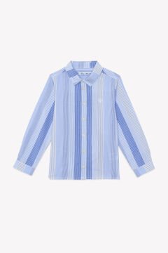 Erkek Çocuk Çizgili Gömlek