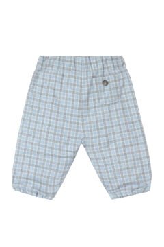 Erkek Bebek Kareli Pantalon