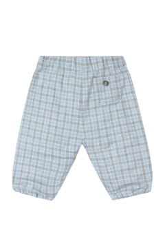 Erkek Bebek Kareli Pantalon
