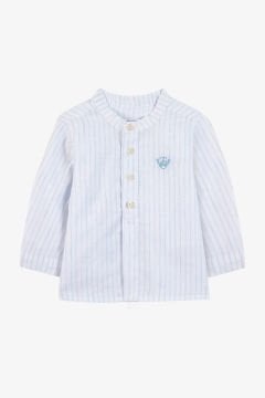 Erkek Bebek Hakim Yaka Kareli Gömlek