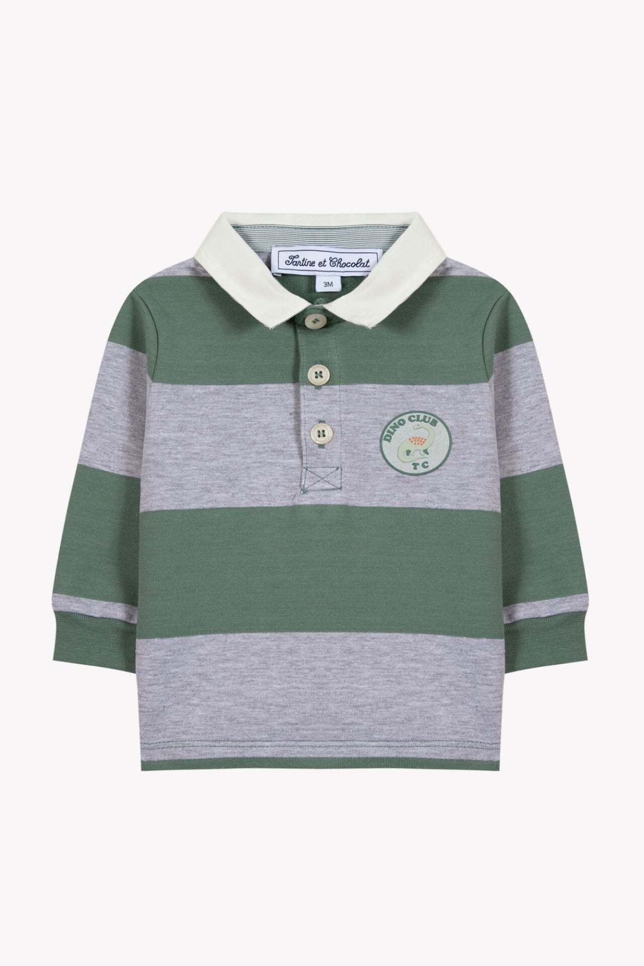 Erkek Çocuk Uzun Kollu Polo T-Shisrt Haki