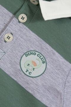 Erkek Çocuk Uzun Kollu Polo T-Shisrt Haki