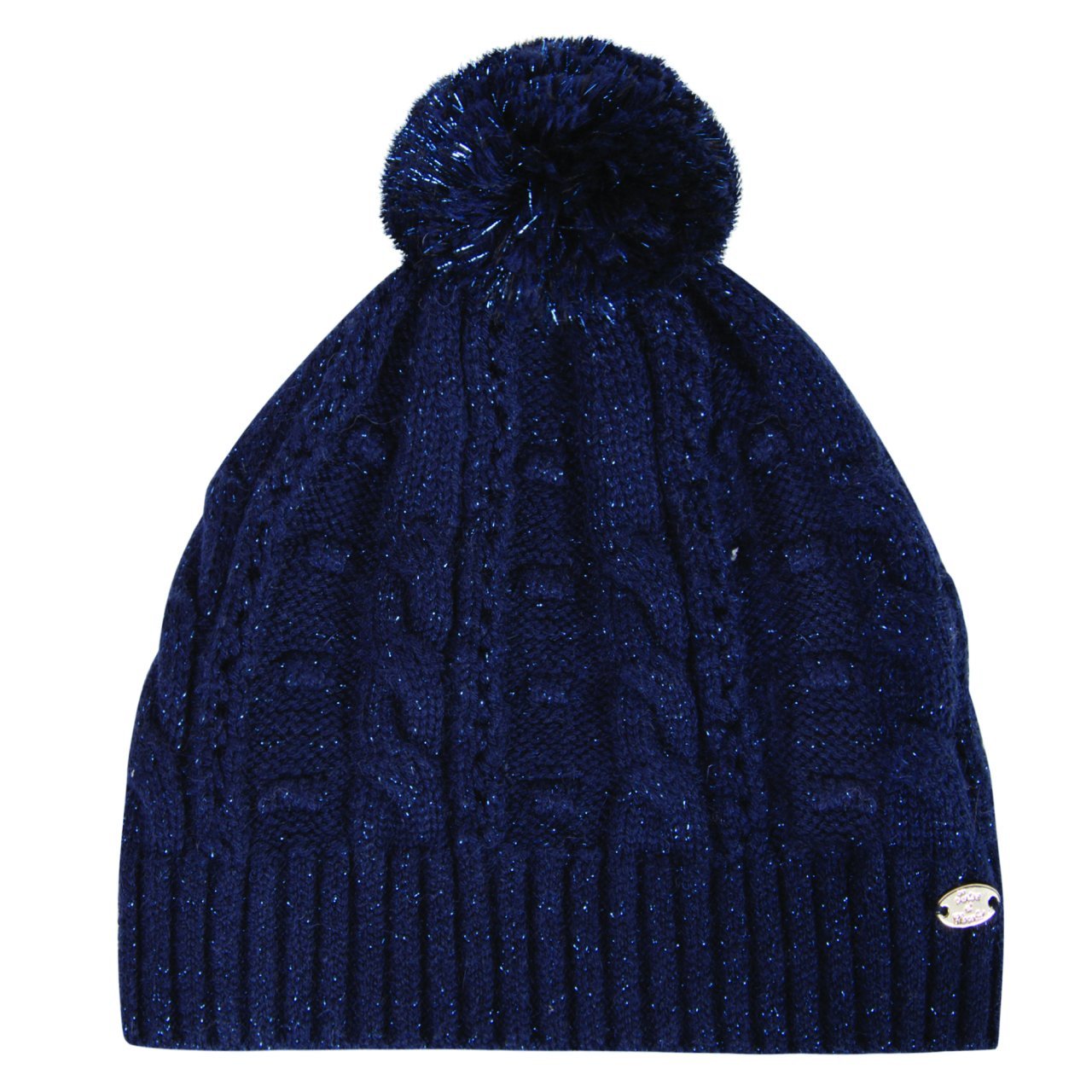 Kız Çoçuk Ponponlu Örgü Şapka