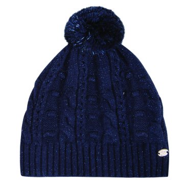 Kız Çoçuk Ponponlu Örgü Şapka