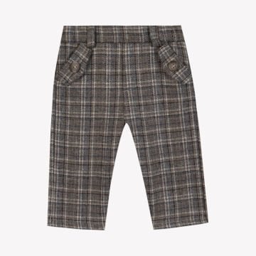 Erkek Çocuk Kareli Pantalon