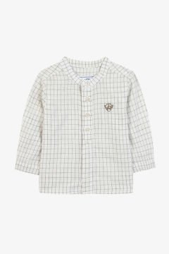 Erkek Çocuk Hakim Yaka Kareli Gömlek