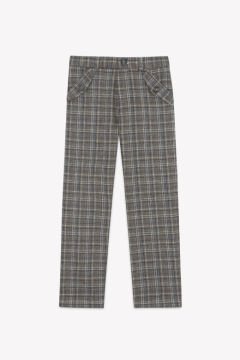 Erkek Çocuk Kareli Pantalon