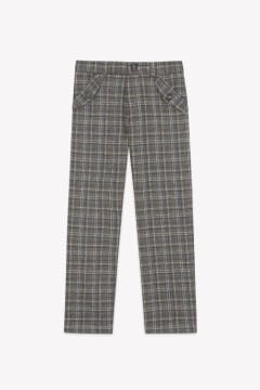 Erkek Çocuk Kareli Pantalon