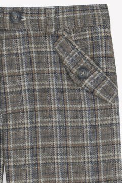 Erkek Çocuk Kareli Pantalon