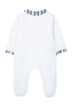 Erkek Bebek Kadife Tulum