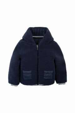 Erkek Çocuk Çift Taraflı Doudoune Mont