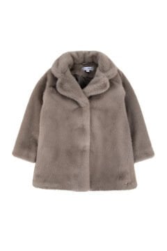 Kız Çocuk Kürk Manto