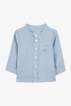 Erkek Çocuk Ceremonie Keten Gömlek