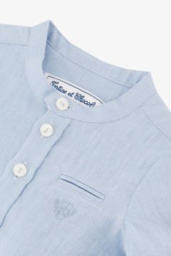 Erkek Çocuk Ceremonie Keten Gömlek