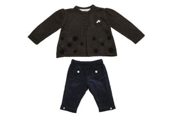 Kız Bebek İnce Kadife Pantolon