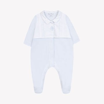 Erkek Bebek Önden Açılan Pamuklu Tulum