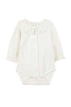 Kız Bebek Dantel Yakalı Şık Body
