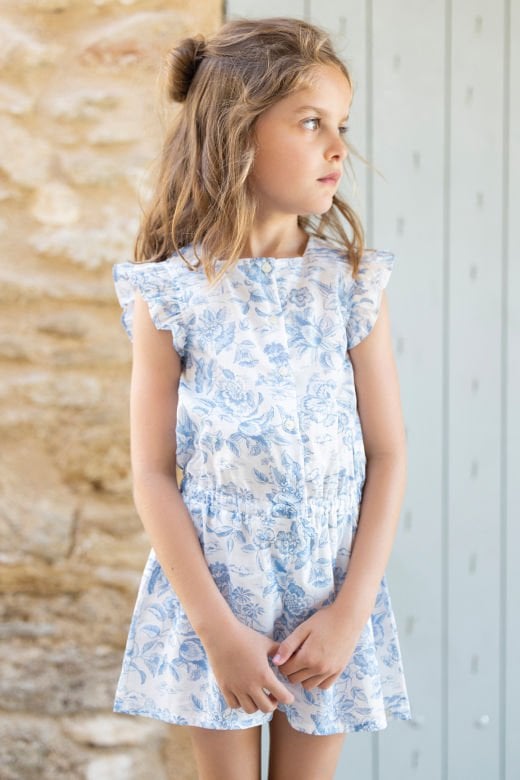 Kız Çocuk Şortlu Salopet