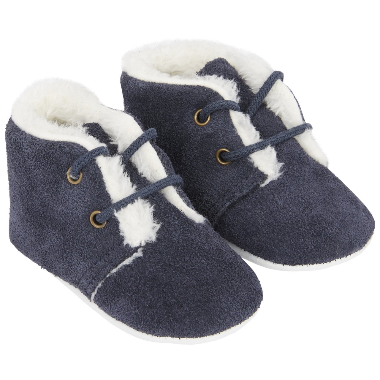 Erkek Bebek Muflonlu Nubuk Patik