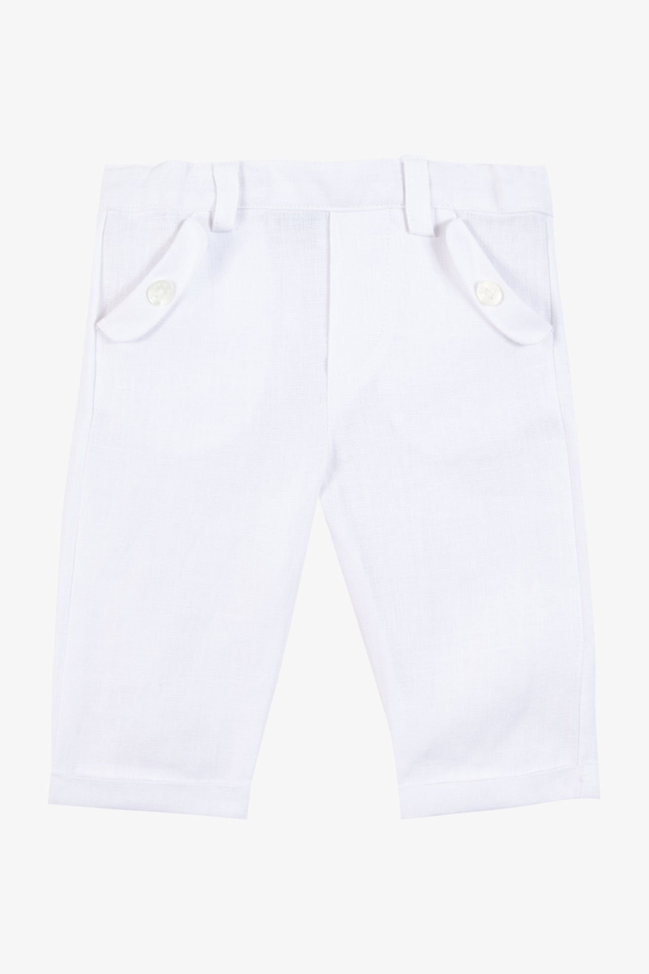Erkek Bebek Ceremonie Keten Pantalon