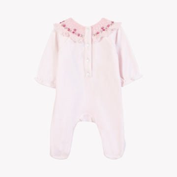 Kız Bebek Kadife Tulum