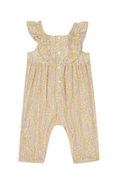 Kız Bebek Ayaksız Koton Tulum