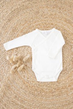 Organik Pamuktan Bebek Body