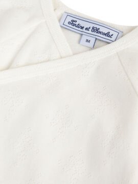 Organik Pamuktan Bebek Body