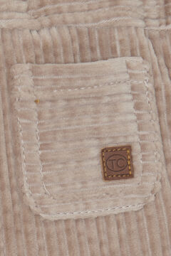 Erkek Bebek Fitilli Kadife Pantalon