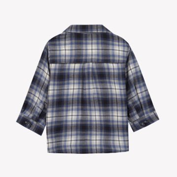 Erkek Bebek Kareli Ceket Gömlek