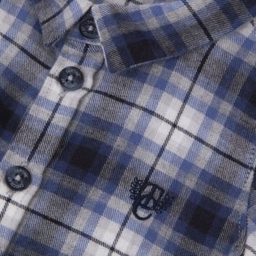 Erkek Bebek Kareli Ceket Gömlek