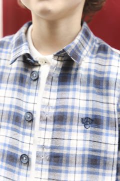 Erkek Çocuk Kareli Ceket Gömlek