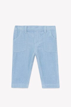 Erkek Bebek Fitilli Kadife Pantalon