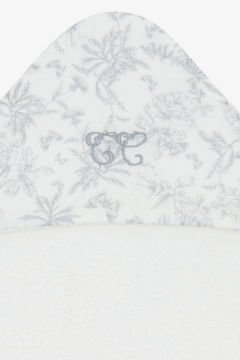 Bebek Banyo Havlusu Toile de Jouy Gris