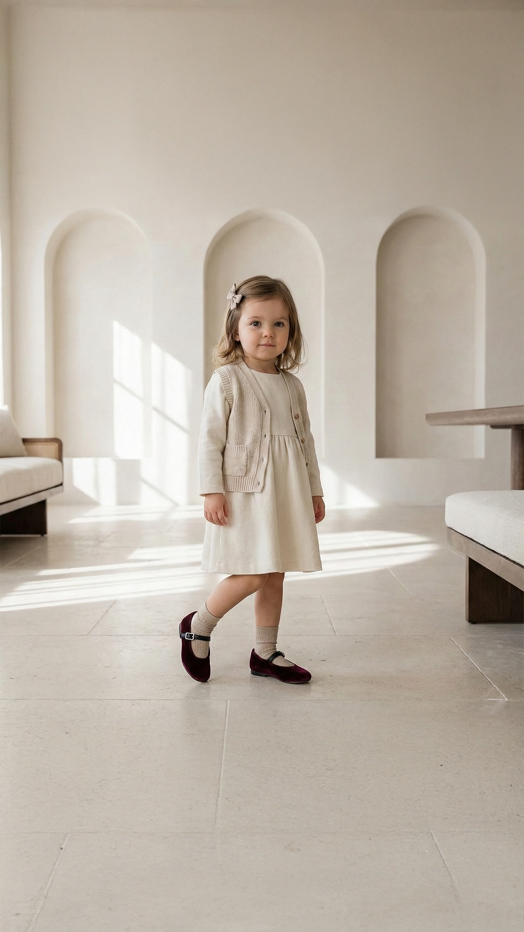 Kız Çocuk Nubuk Babet Ayakkabı