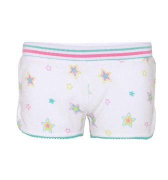 Kız Çocuk Havlu Sweatshirt+Şort Takım