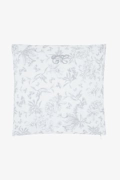 Bebek Odası için Dekoratif Yastık Toile de Jouy Gris