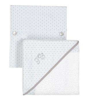 Erkek Bebek Banyo Havlusu Star