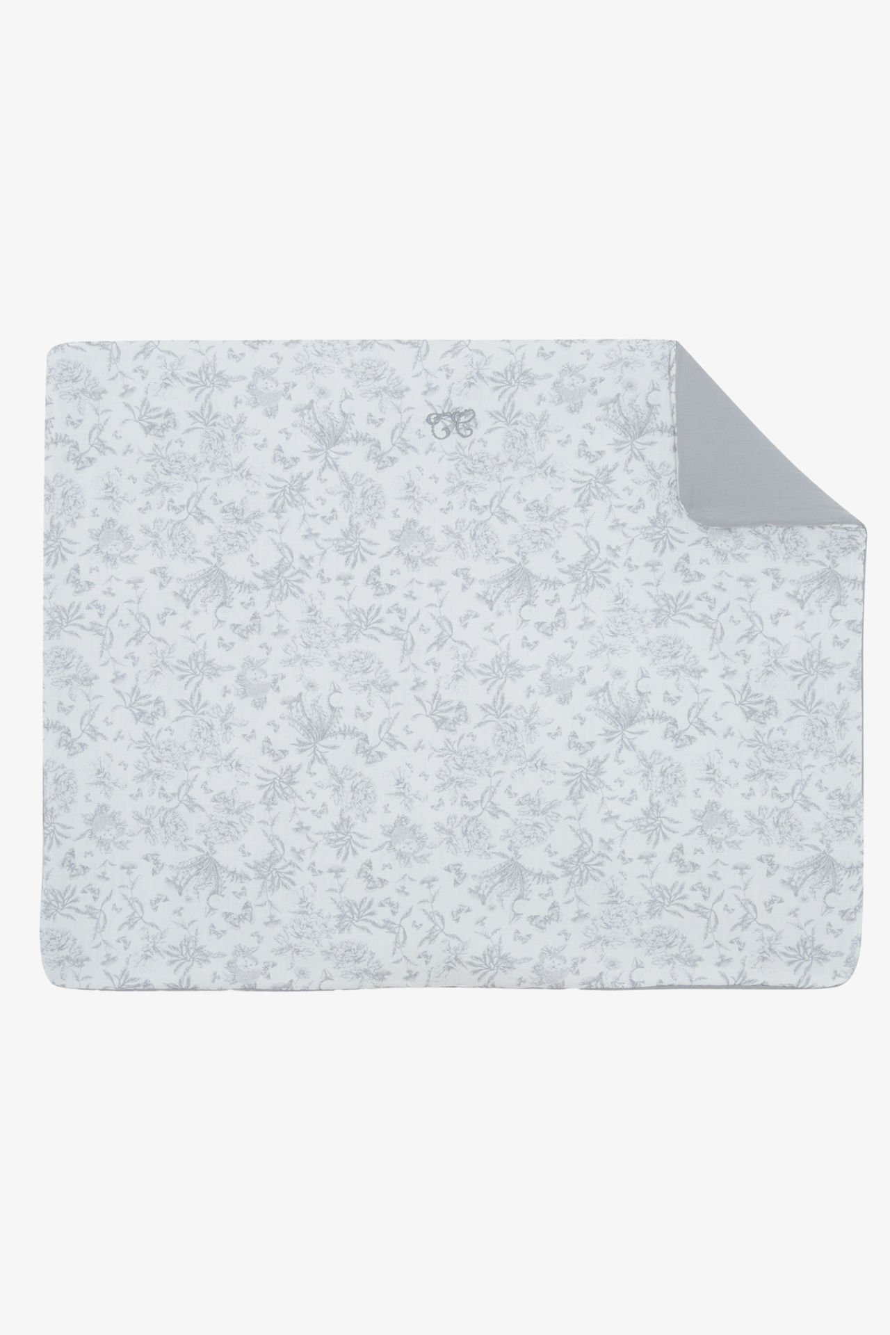 Bebek Battaniyesi Toile de Jouy Gris