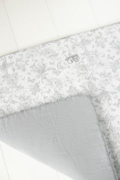 Bebek Battaniyesi Toile de Jouy Gris