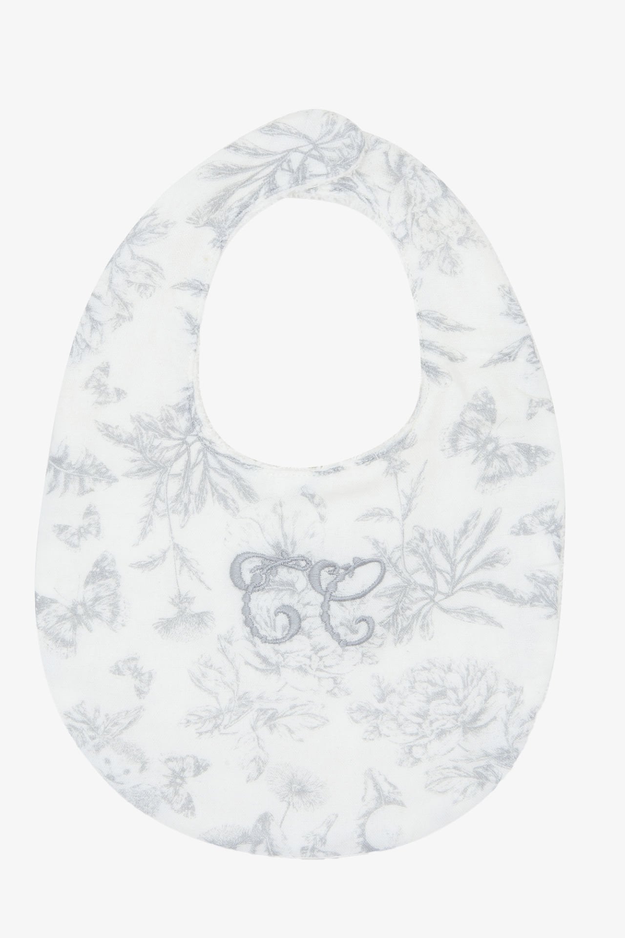 Bebek Mama Önlüğü T1 Toile de Jouy Gris
