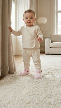 Kız Bebek Triko Patik