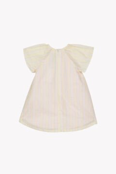 Kız Bebek Çizgili Elbise